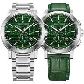 Resim Jacques Philippe Jpqgc1713x6xs Erkek Kol Saati Ve Yedek Kordon Metalik Gri 