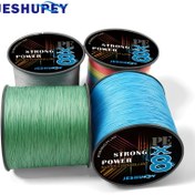 Resim 8X Süper Güçlü PE Örülmüş Balıkçılık Hattı, 500M/1000M Pürüzsüz Uzun Atış, Düşük Direnç, Aşınma Direnci, Babalar Günü Balıkçılığı İçin İdeal Seçim - JESHUPE 