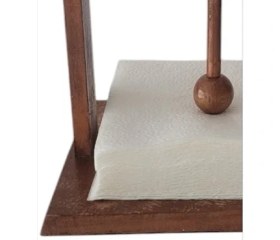 Resim Masalsı Store Dekoratif Bronz Eskitme Desenli Peçetelik 