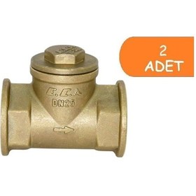 Resim 2 Adet Eca 1/2" Yatay Çekvalf 601007022 