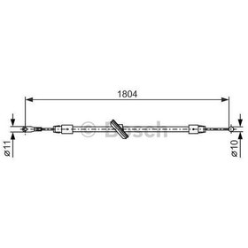Resim BOSCH 1987482380 FREN TELİ. 1805 MM 
