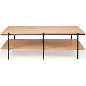 Resim Orta Sehpa Modelleri Ahşap Tasarım Salon Sehpası Dikdörtgen 