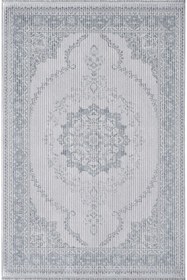 Resim Pierre Cardin Massıve Qv08a Mavi Krem Klasik Desen Halı 