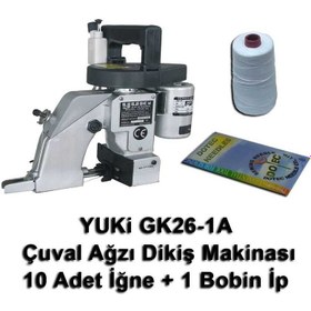 Resim GK26-1A Çuval Ağzı Dikiş Makinası + 10 Adet Iğne + 1 Bobin Ip 