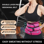 Resim Kadınlar için Siyah Bel Eğitici Karın Kemeri - Ayarlanabilir Askılı, Fermuarlı ve Güvenli Cırt Cırt Tokalı Zayıflama Vücut Şekillendirici, Gelişmiş Fitness ve Antrenman Performansı için, Bel Eğitici Karın Kontrolü 