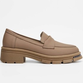Resim Tamer Tanca Kadın Hakiki Deri Karamel Loafer Ayakkabı 775 395 Bn Ayk Sk23/24 Karamel Dr Karamel 