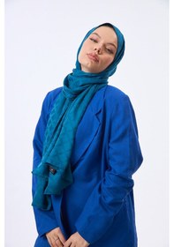 Resim Mirsoy Scarf Lina Modern Desen Şal Zümrüt 