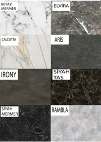 Resim Sweethomemasasandaly Milano H.Gloss Mdf Irony Masa +4 Adet Gala Sandalye Takım 