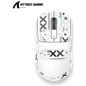 Resim Conventions1 Attack Shark Bluetooth Fare, Pixart Pawdpi,2.4g Diğer 
