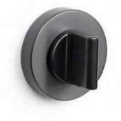 Resim System Füme Saten Banyo Kapı Rozeti (RO12W BBN) 