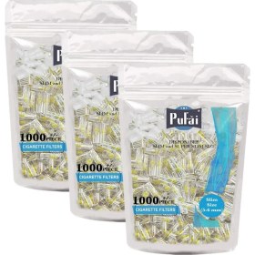 Resim Pufai Super Slim Sigara Filtresi Tar Katran Tutucu 5Mm 6Mm Uyumlu Ağızlık 3000 Adet 