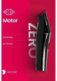 Resim Hector Zero Çizim Ve Sıfırlama Makinesi 10.000 Rpm Siyah 3 Saat 