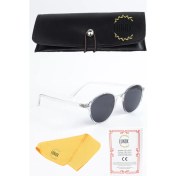 Resim Lunox Floki Kristal-Siyah Kemik Unisex Güneş Gözlüğü 