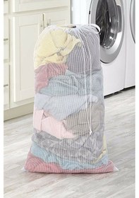 Resim Battal Boy Çamaşır Ve Perde Yıkama Filesi 50x70 Cm Beyaz 