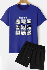 Resim trendypassion Anime Şort T-shirt Eşofman Takımı 