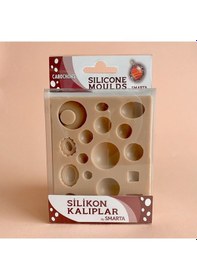Resim Smartad Silikon Kalıp Cabochons 13 x 10 x 1.5 CM 