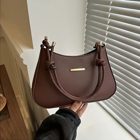 Resim Kadın Modası Omuz Çantası | | Günlük Rahatlık Koltuk Altı Hobo Çapraz Çanta | Küçük Kare El Çantası | Günlük Kullanım İçin Çok Yönlü 