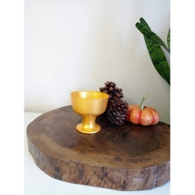 Resim Art By Aslı Altın Rengi Ayaklı Şeker Kasesi 