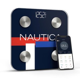 Resim Nautica Sport Collection Body Tracker Akıllı Tartı Logo Mavi 