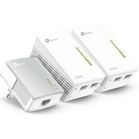 Resim TP-Link TL-WPA4220 TKIT | Powerline Adaptör Seti | AV600 + N300 Mbps | Ethernet Port | Stabil Bağlantı | Kolay Kurulum | Tak ve Çalıştır | Tüm Modem ve Router Modelleri ile Uyumludur 