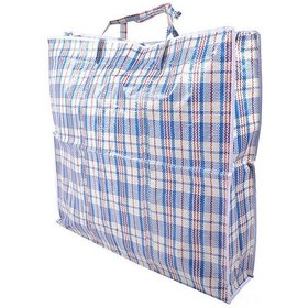 Resim Geekyou Geniş Kapasiteli Su Geçirmez Taşınma Çantası - Pp Örgü Malzeme, 80x24x60 Cm Büyük Boy, Eldivenli Ev Eşyası/yorgan Saklama Çantası Stokta 