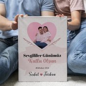 Resim Her Zaman Aşkla Sevgililer Günü Kanvas Tablosu 