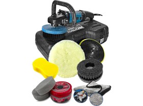 Resim Proxtech Pro Speed Yeni Nesil 6 Kademe Devir Ayarlı Koltuk Yıkama Zımpara Pasta Cila Polisaj Makinesi Ful Paket 