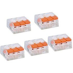 Resim 3 İletken Bağlantılı Çok Amaçlı Tırnaklı Buat Klemens - 5 Adet 