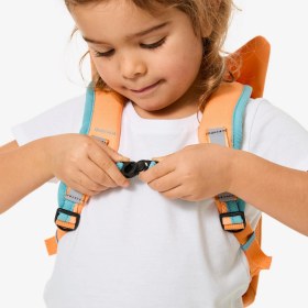 Resim Decathlon Quechua Çocuk Sırt Çantası NH100 - 2/5 Yaş - 7 L - Turuncu - Hafif ve Dayanıklı 