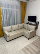 Resim Modern Style Home Köşe Takımı Krem 