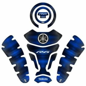 Resim GOGOPREMİUM YAMAHA R6 UYUMLU TANK PAD SET 002 
