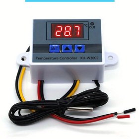Resim Dijital Termostat Xh-w3002 Led Ekranlı Sıcaklık Kontrol Cihazı 220v 