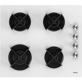 Resim Teka HL LUX 60 4G AI AL CI White Ankastre Kristal Cam Gazlı Ocak 40229452 