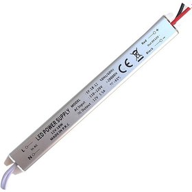 Resim Kalem Tipi İnce Şerit Led Trafo 12v Adaptör Driver 18 Watt 1,5 Am 