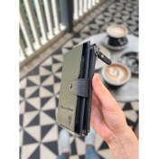 Resim Visso 903 Hakiki Deri Kişiye Özel Telefon Hazneli Fermuarlı Bozukpara Bölmeli 