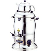 Resim Silver 120 Bardak Çift Demlikli 10 L Elektrikli Semaver 