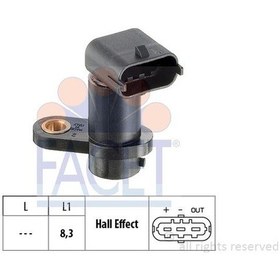 Resim Facet 9.0449 Eksantrık Devır Sensoru Astra H Astra G Vectra C Merıva A Zafıra B Z16xep 