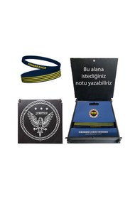 Resim Fenerbahçe Lisanslı Hediye Ahşap Kutulu Bileklik Çok Renkli 