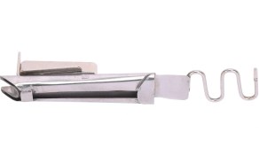 Resim Wezone Metal Dik Açı Kenar Bantlama Aleti - Tek İğne Yüksek Kafa/senkron Makine İçin - 12mm Girişli Saçma Bant Cihazı 