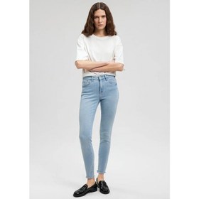 Resim Mavi Tess Lt Glam Kadın Jean Pantolon (M100328-80979) 