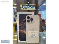 Resim Apple iPhone 16 Pro Max İkinci El TR | 256 GB | Çöl Titanyum İkinci El Demetcell iletişimden ıPhone 16 PRO MAX 256 GB