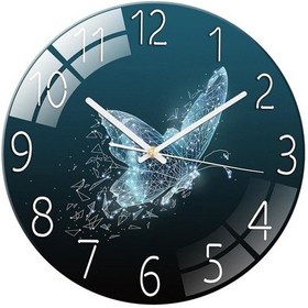 Resim Goldenqian Modern Kuvars Duvar Saati Oturma Odası Çocuk Odası Yatak Odası Dekorasyon Kelebek 0a83bt Renkli 