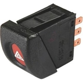 Resim Febi Opel Tigra A Dörtlü Anahtar Flaşör Düğmesi Marka 6240140 