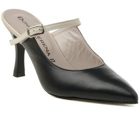 Resim Nero Black Terlik Kadın 1l4731dp Donna Serena Softnıl Pelle Nero Siyah 