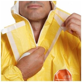 Resim Dupont Tychem® 2000 C Kimyasal Tulum (L) Beden 