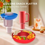 Resim 40oz Stanley Silikon Atıştırmalık Tabak - Tekrar Kullanılabilir, Dayanıklı, Gıda Güvenli Tasarım Araba, Kamp, Piknikler, Kamp Gereksinimleri|Renkli Atıştırmalık Düzenleme|Dayanıklı Silikon Malzeme 