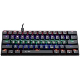 Resim Hxsj V900 Işık Efekti Kablolu Mekanik Klavye 