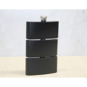 Resim Periboia 3 Katlı Paslanmaz Çelik Matara Siyah Renk 