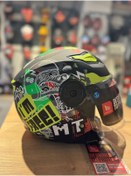 Resim MT Helmets DİNO A1 MATT BLACK ÇOCUK KASKI 