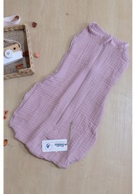 Resim Kız Bebek Pembe Müslin Lüks Anakucağı Kundak Stl6402 Pembe 